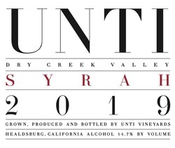 2019 Syrah